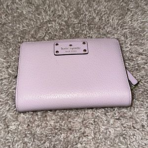 Purple Kate Spade wallet